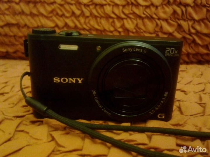 Фотокамера sony DSC-WX350 (черный)
