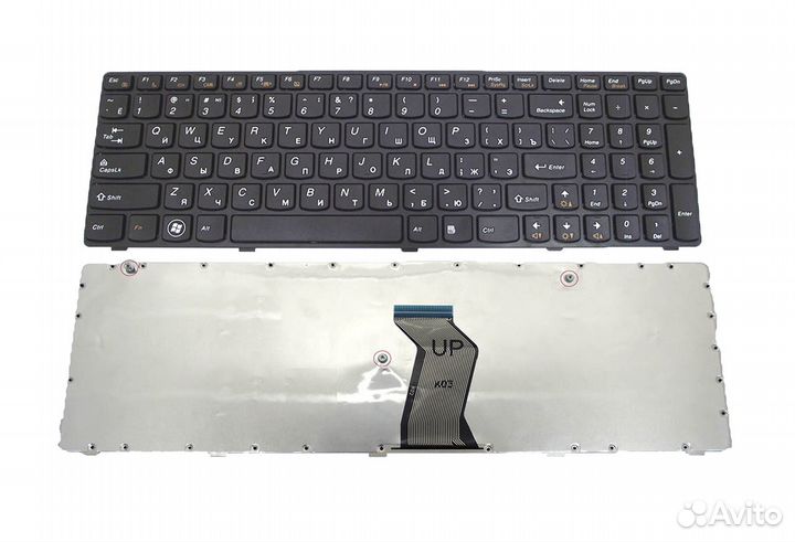 Клавиатура для ноутбука Lenovo Ideapad G580 Z580