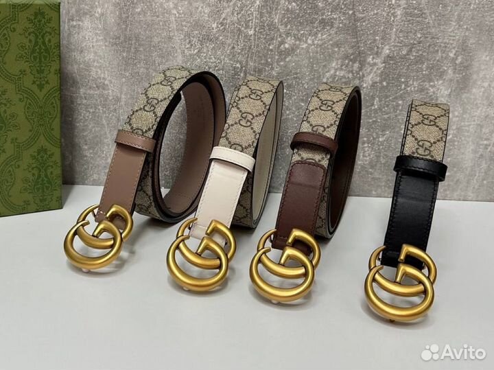Ремень женский кожаный gucci