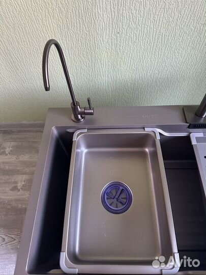 Мойка для кухни, водопад, многофункциональная