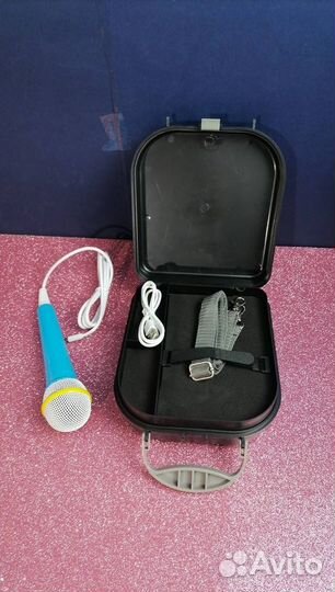 Блютуз колонка с караоке