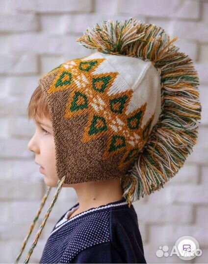 Шапки для мальчика р. 50-52