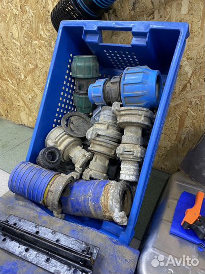 Фитинг, муфты, троиники для полива