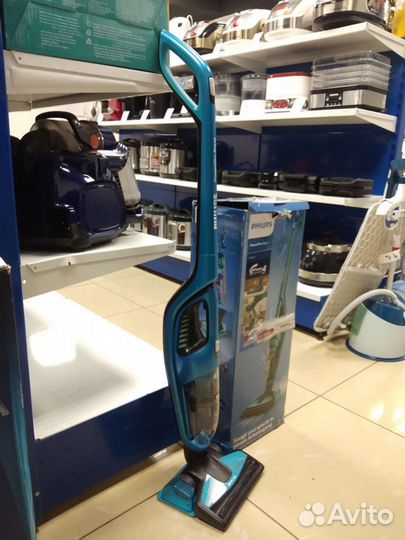 Вертикальный пылесос philips