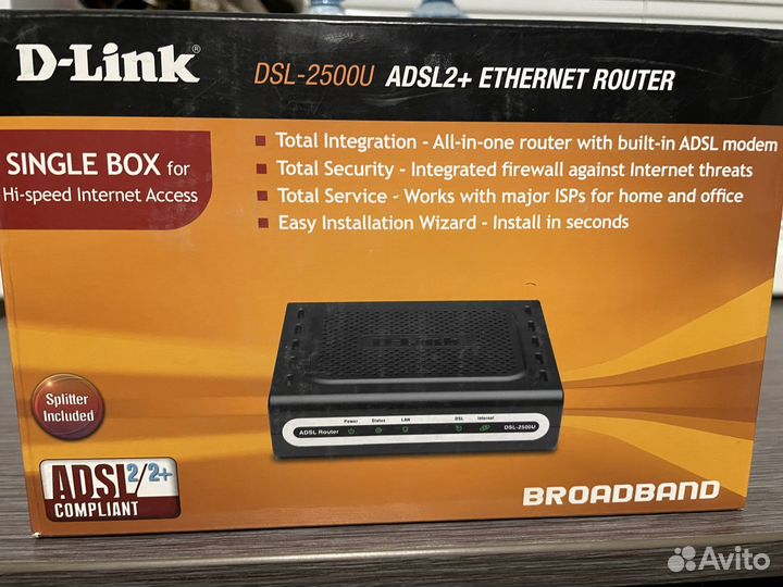 D link dsl 2520U