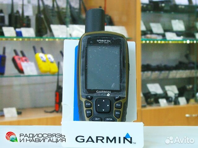 Навигатор Garmin GPSmap 65S