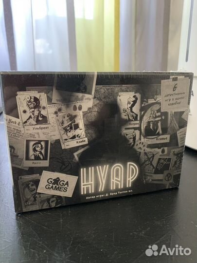 Настольная игра нуар от gaga games