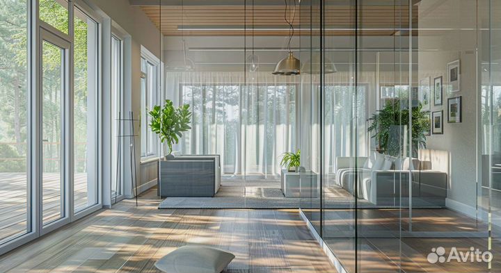 Перегородка межкомнатная