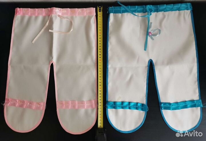 Свадебный аксессуар - позунки мальчик/девочка