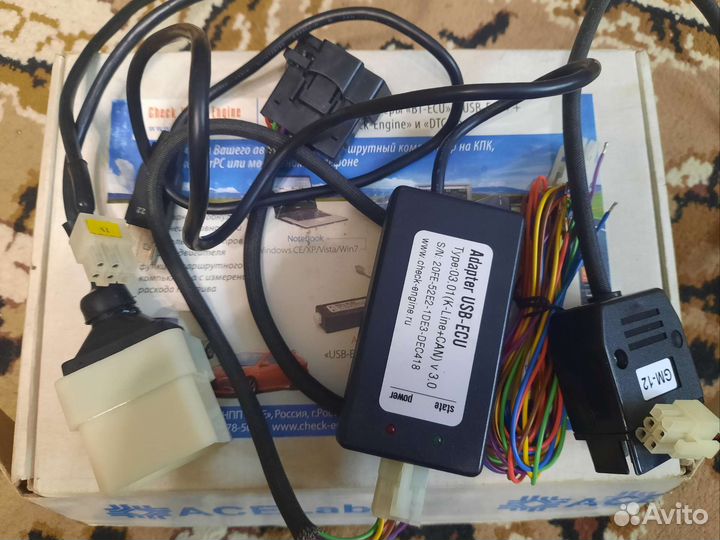 BT-ECU, USB-ECU, K-Line+CAN