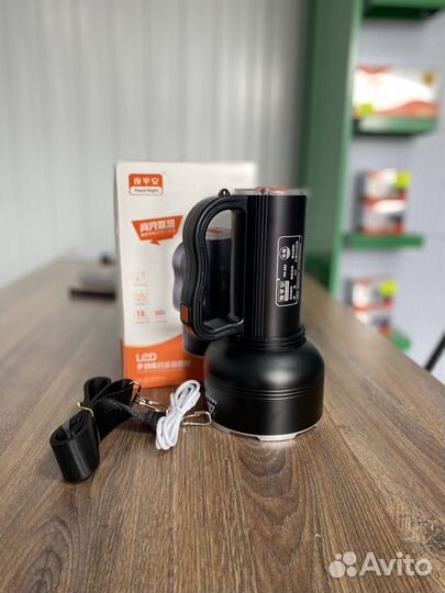 Фонарь светодиодный аккумуляторный ручной