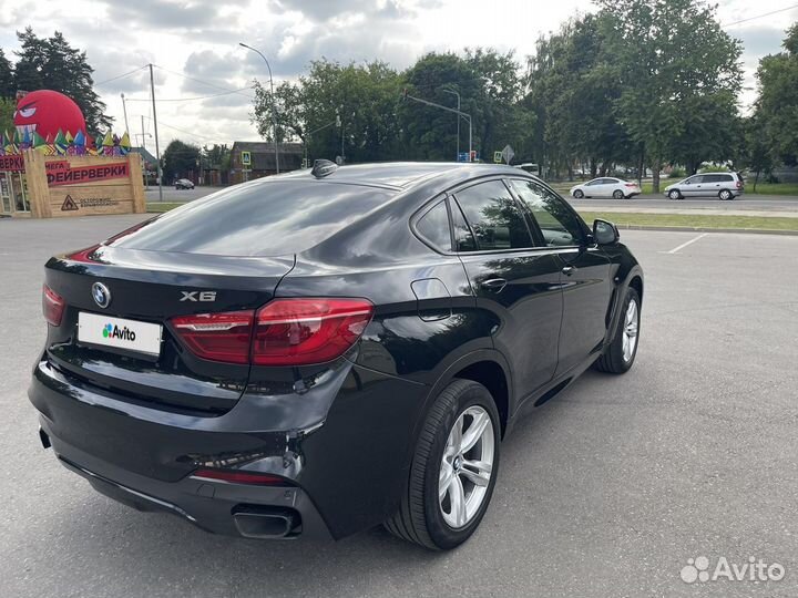 BMW X6 3.0 AT, 2017, 111 800 км