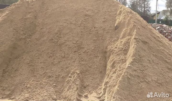 Строительный песок доставка