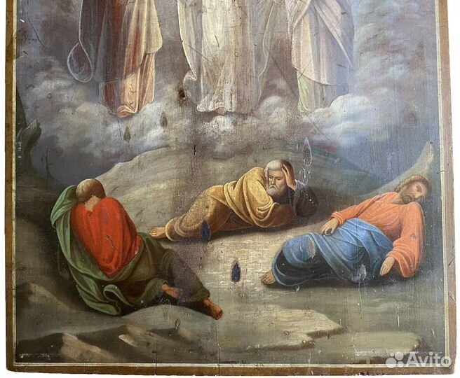 Антикварная Икона Преображение Господне Храмовая