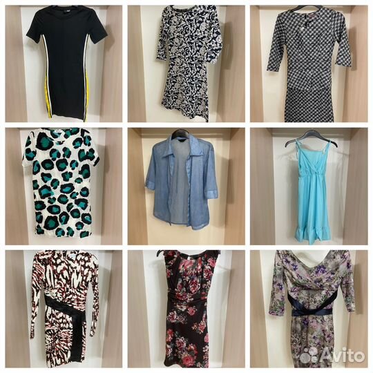 2 пакета женской одежды