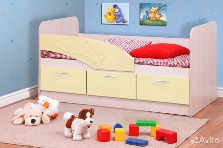 Кровать детская Дельфин 1