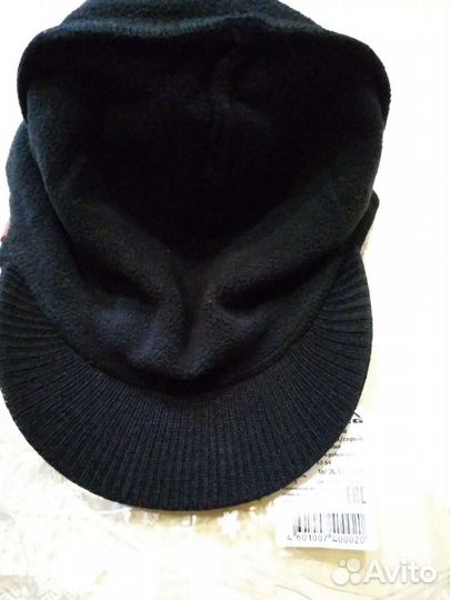 Шапка вязаная, новая р-р 52-54