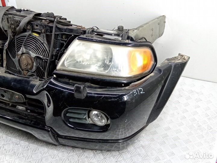 Бампер (ноускат) для Mitsubishi Pajero Sport 1