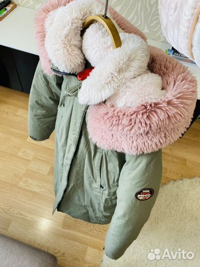 Парка зимняя для девочки