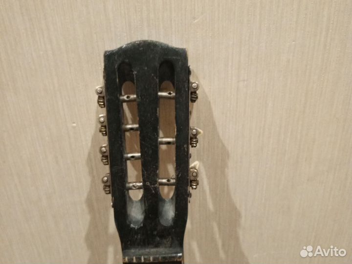 Советский гриф для семиструнной гитары с колками