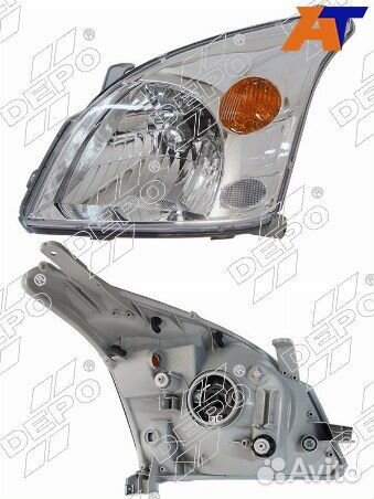 Фара toyota land cruiser, toyota land cruiser 120