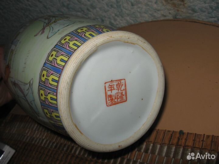 Статуэтки фарфор и ваза Китай + хрусталь СССР