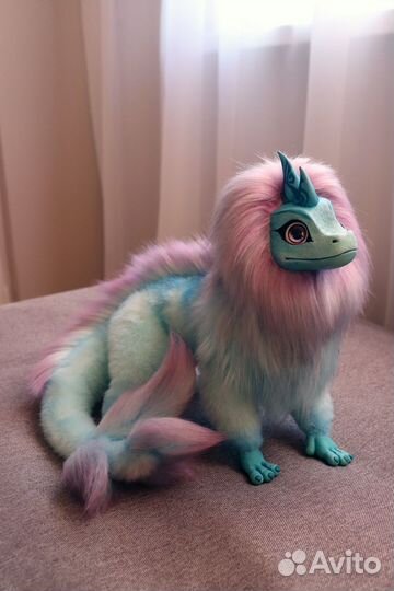 Игрушка ручной работы - дракон Сису