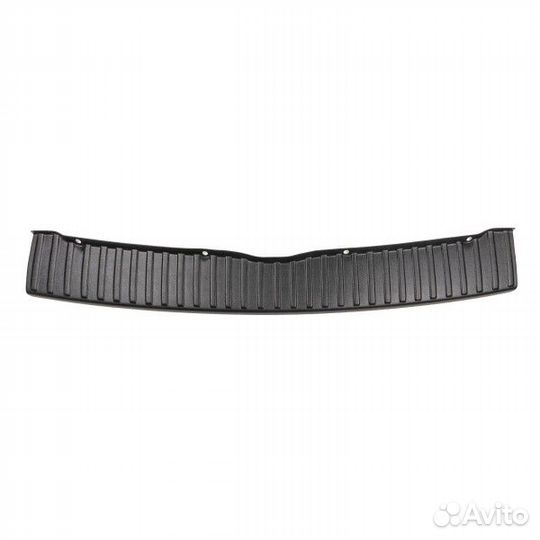 Накладка заднего бампера на иномарки пластик хром