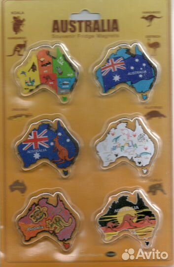 Австралия. Магниты на холодильник