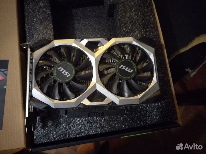 Видеокарта MSI GeForce GTX 1650 ventus XS 4GB