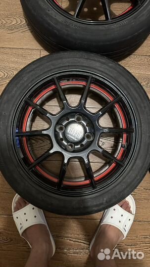 Литые диски r15 4 100 бу