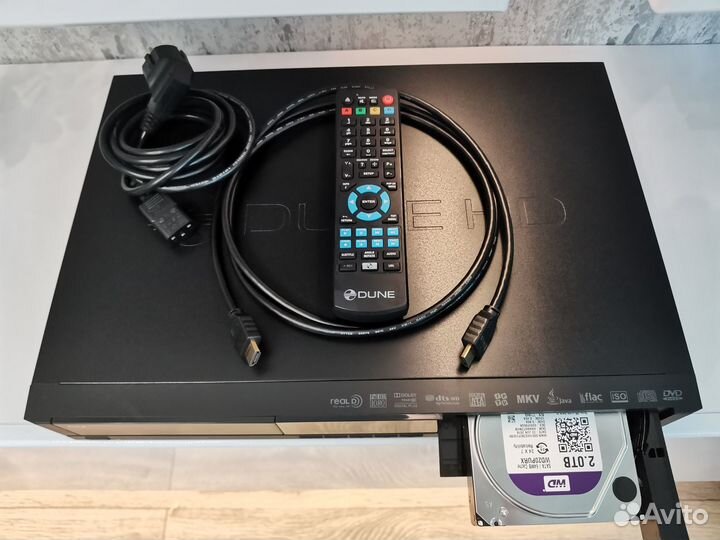 Dune HD Max + WD Purple 2.0 TB