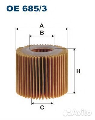 Масляный фильтр OE6853 filtron