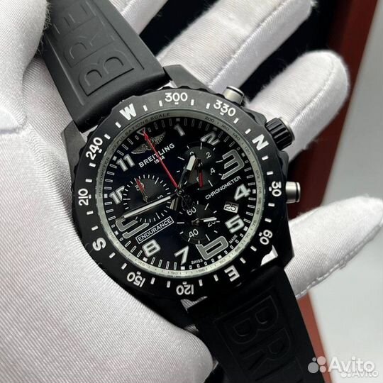 Часы мужские черные Breitling