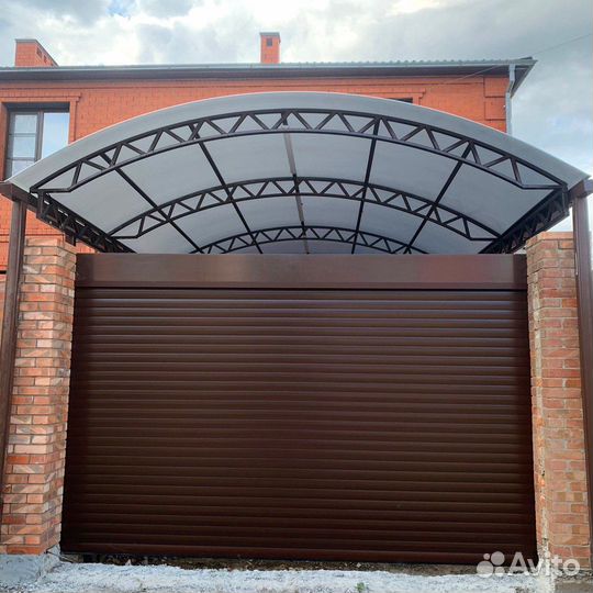 Ворота гаражные ролетные