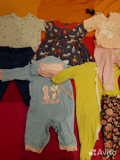 Пакет на девочку 74-80 см