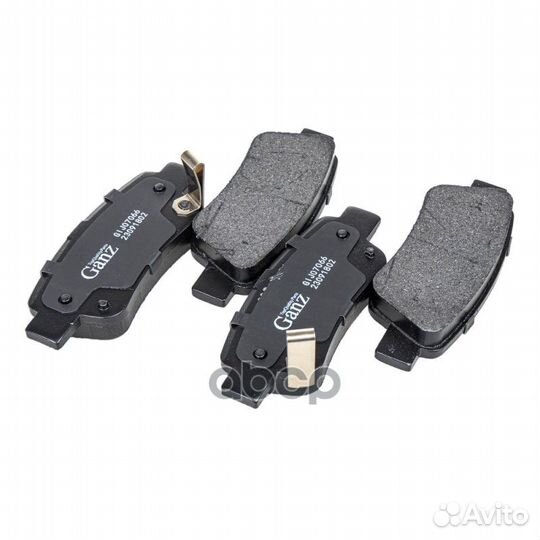 Колодки задние honda CR-V 07- ganz GIJ07066