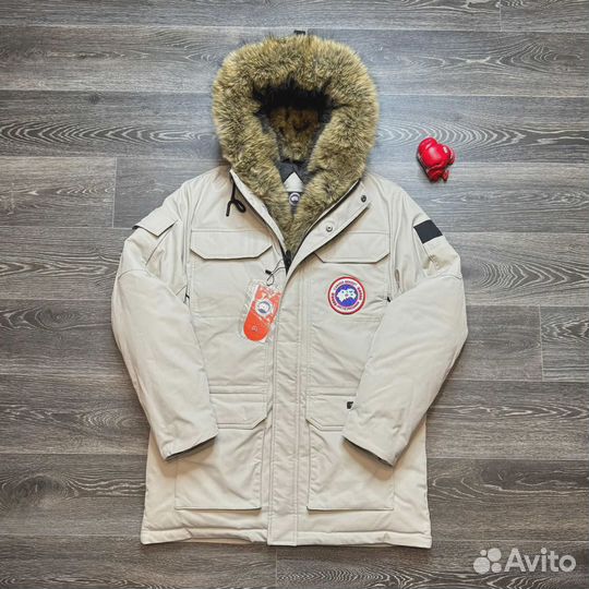 Куртка зимняя мужская Канада Гусь 52