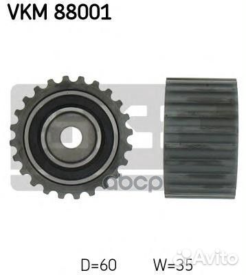 Ролик натяжителя VKM88001 Skf
