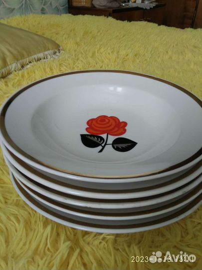Тарелки суповые СССР 24 см