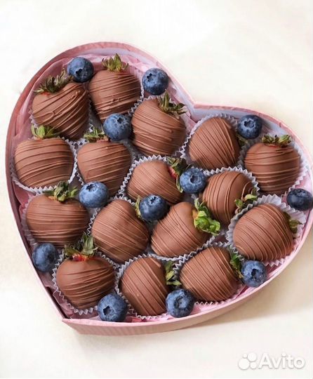 Клубника в бельгийском шоколаде