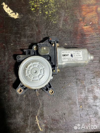 Правый моторчик эсп chevrolet aveo t250