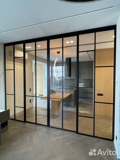 Перегородка из профиля