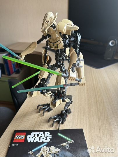 Lego star wars 75112 генерал Гривус