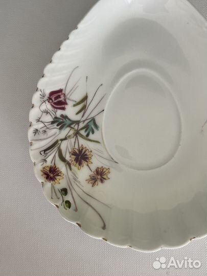 Чайная пара. Кузнецов. Рог изобилия. Дулево