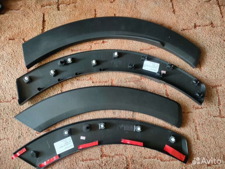 Расширитель крыла заднего L и R (1 и 2 части) JS6