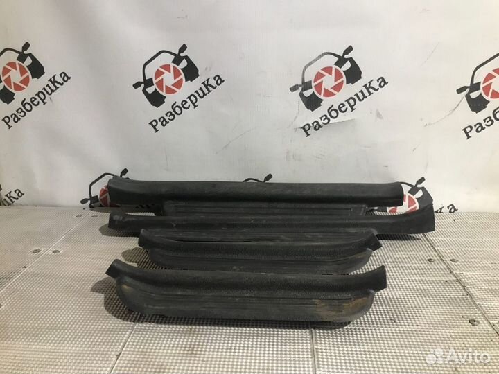 Накладки порогов внутренние geely MK cross