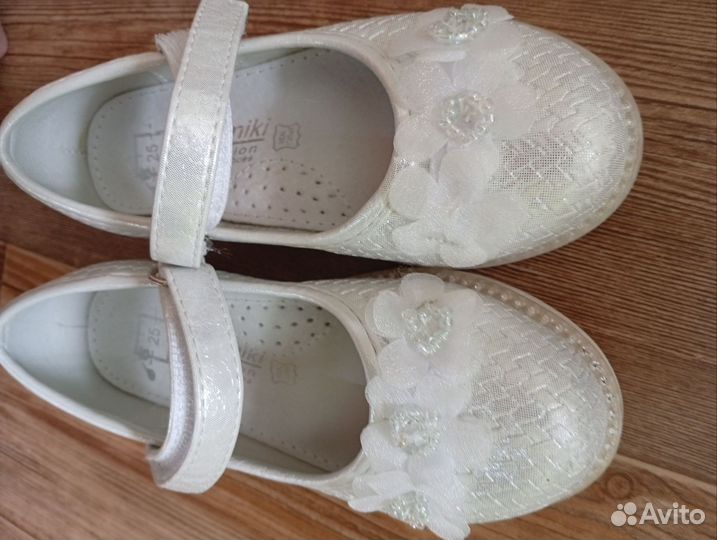 Туфли для девочки 25 размер