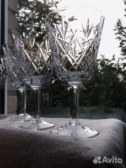 Бокалы хрустальные СССР