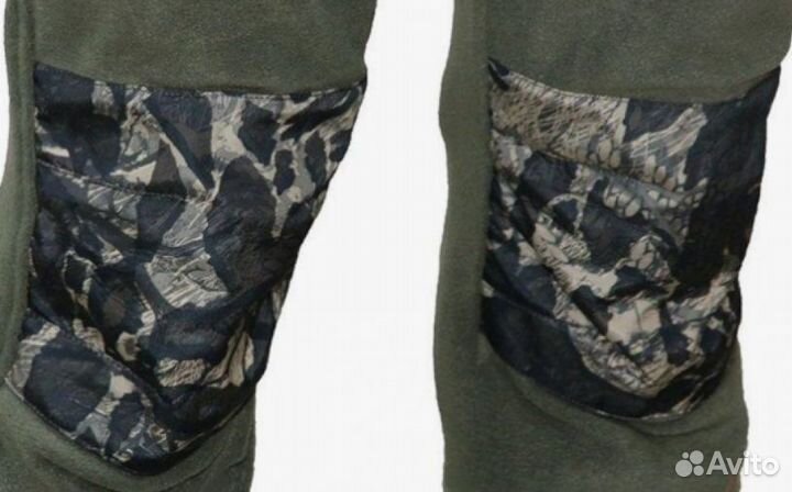 Костюм флис Norfin berings camo Green 01 р.S